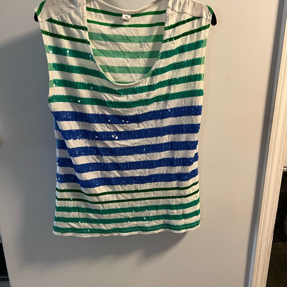Rhinestone tank top